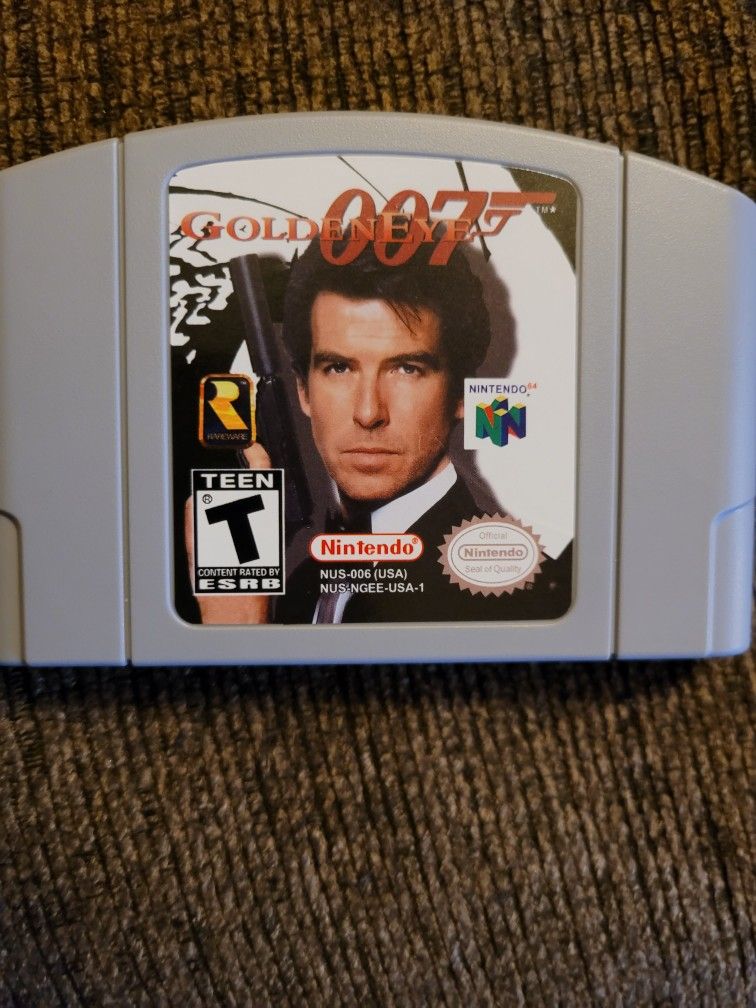 007 Goldeneye For N64