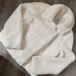 Steve Madden BB Dakota Fleece Crop Jacket