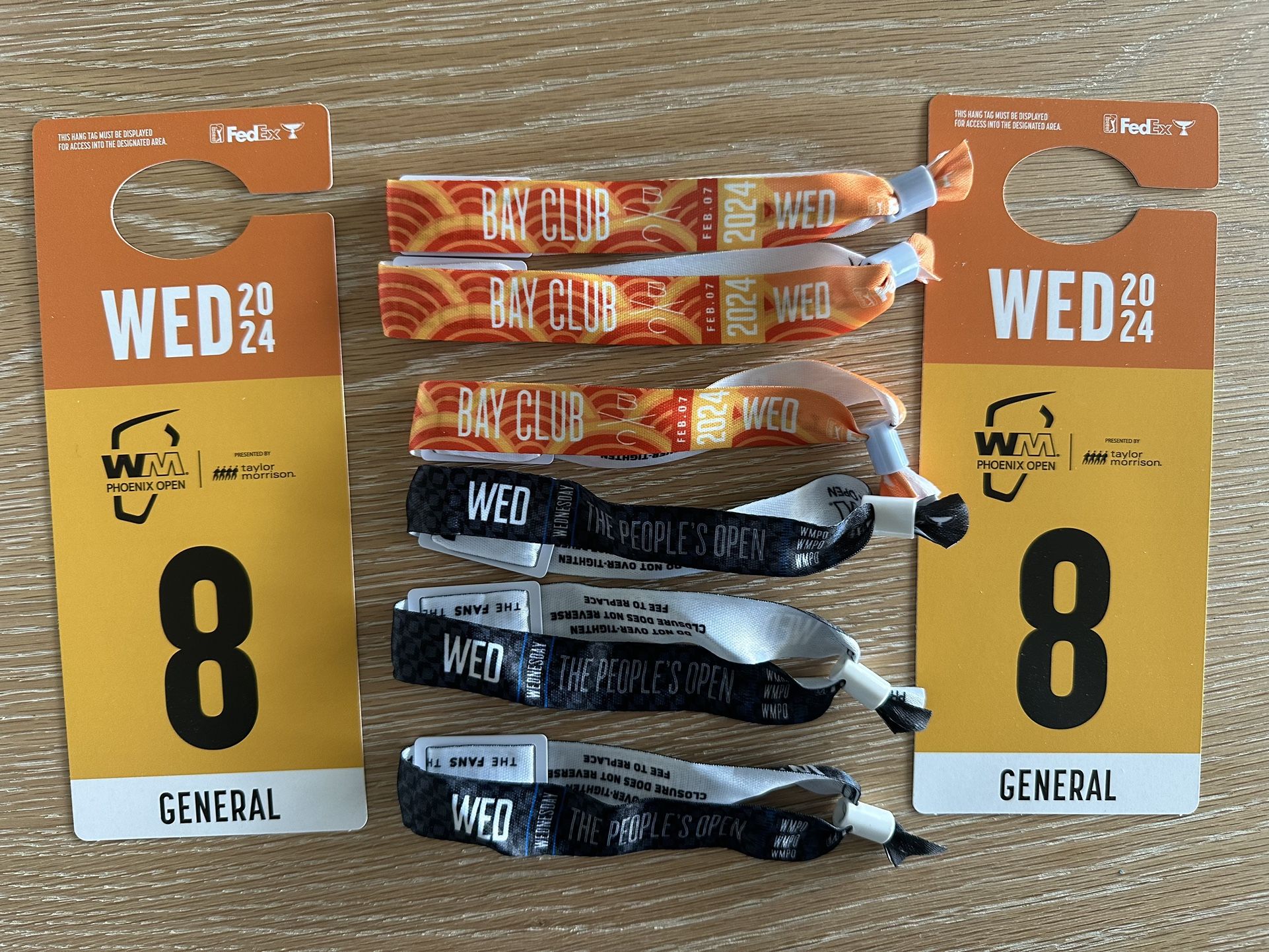 Wednesday Bay Club Tickets w/ Free Parking