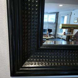 Large Ebonized Mirror 48 X 38