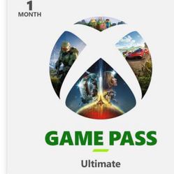 1 Month Of Game Pass Ultimate Xbox 