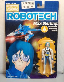 Vintage Harmony Gold Robotech Max Sterling Action Figure