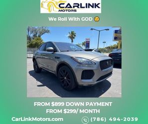 2019 JAGUAR E PACE FROM $899 DOWN PAYMENT