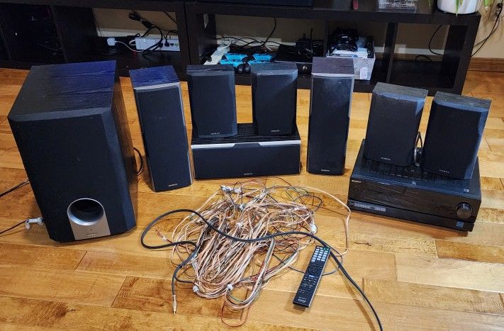 Onkyo 7.1 Channel Surround Sound Home Audio System with SONY receiver