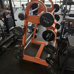 Barbell Set With Rack