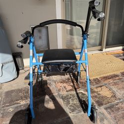Blue Adult Walker 