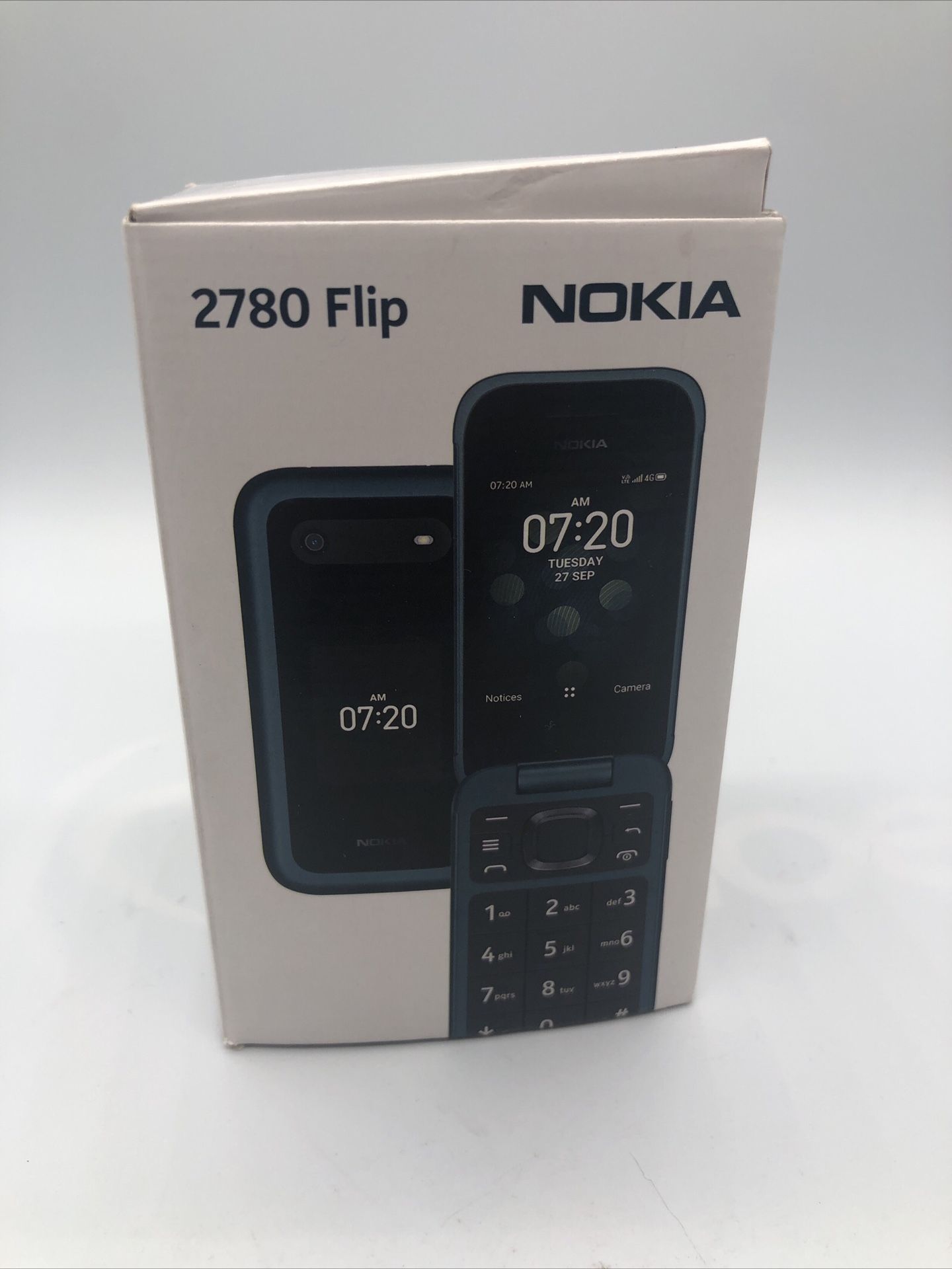 Nokia 2780 Flip TA-1420 512MB 4G Blue Unlocked Single SIM Flip Phone