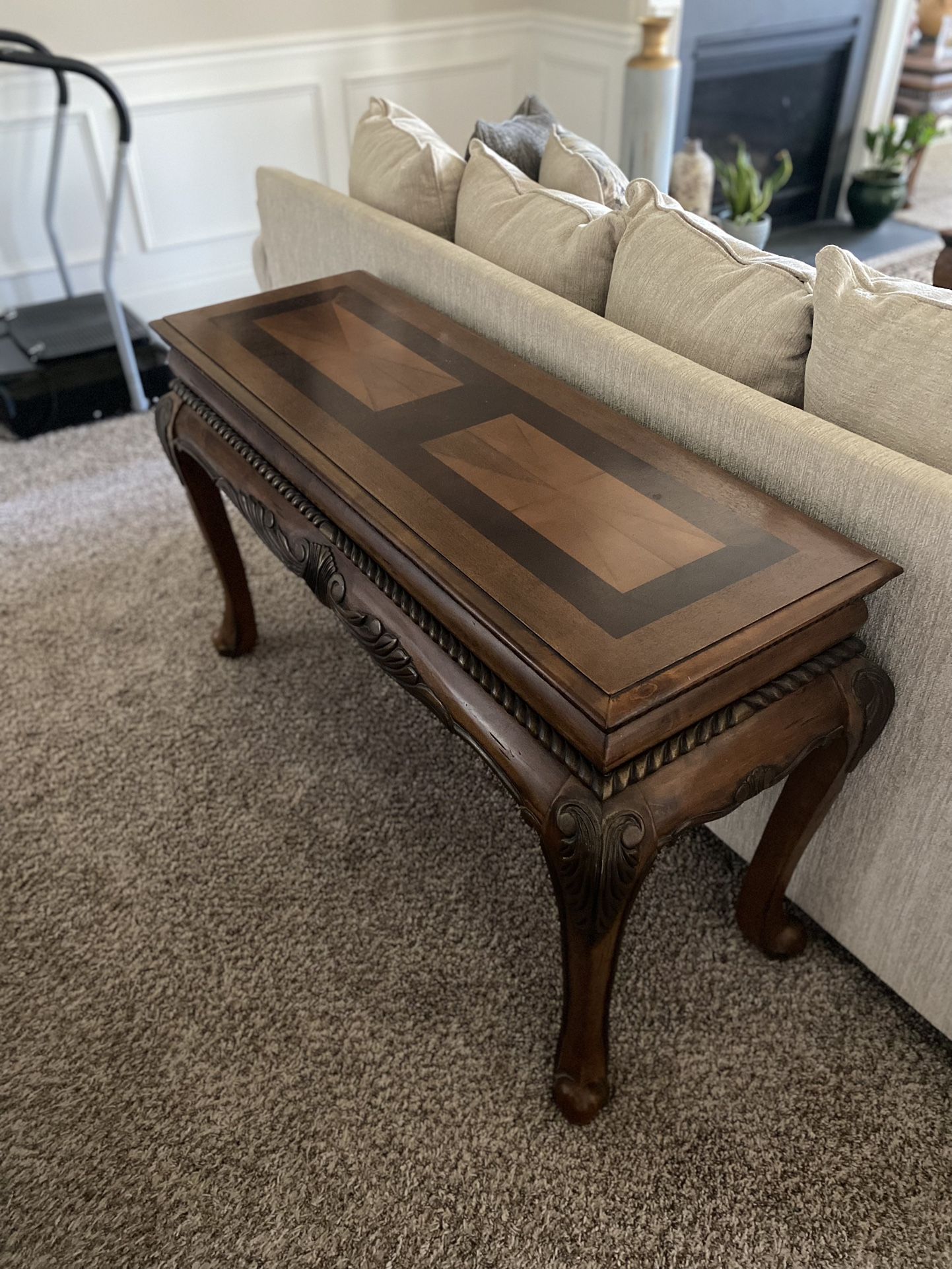 Hardwood Long Table 