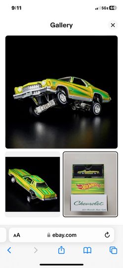 Hot Wheels RLC 1975 Chevrolet Monte Carlo Lowrider
