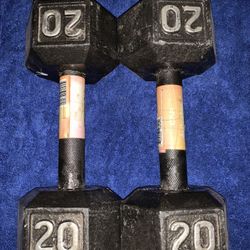 20 lb dumbbells - Set of 2 - New 