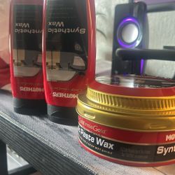 Mothers Car Wax Bottles / Paste Brand New