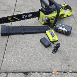 Rioby Chain Saw Bateria Y Cargador