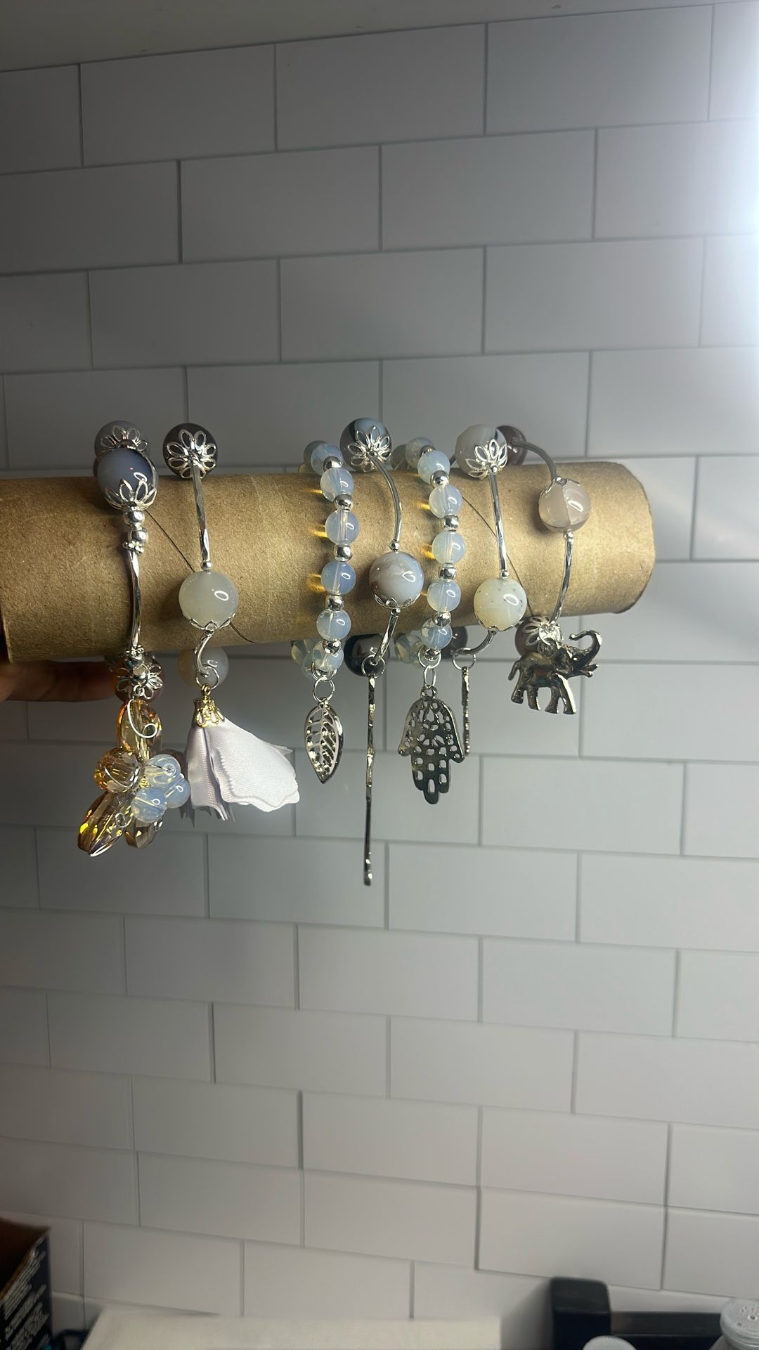 Weekly Moonstone And Silver Plated Crystal