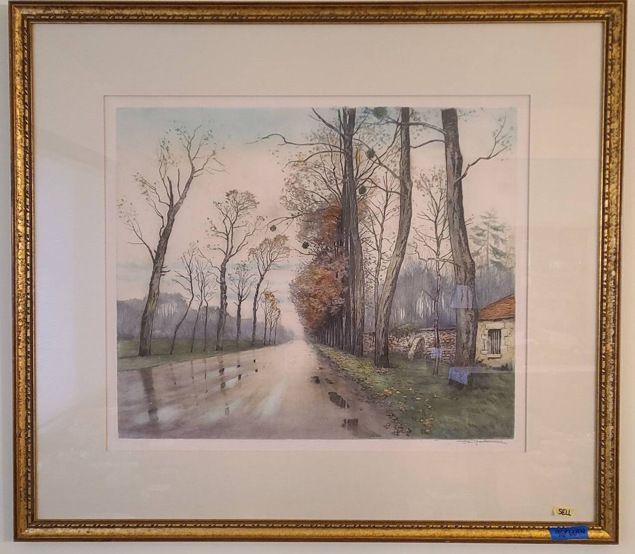 Two Large Signed Art Pieces