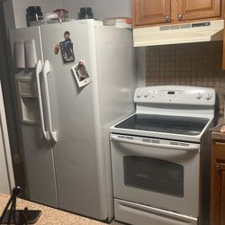 Refrigerator And Oven Combo