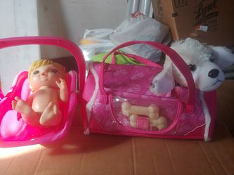 A toys for little girls to play with is puppy or dog