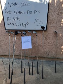 Sonic 2000 golf clubs