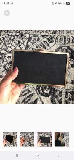 Giorgio Armani Black Clutch 