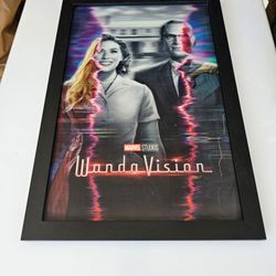 Marvel Wanda vision poster frame