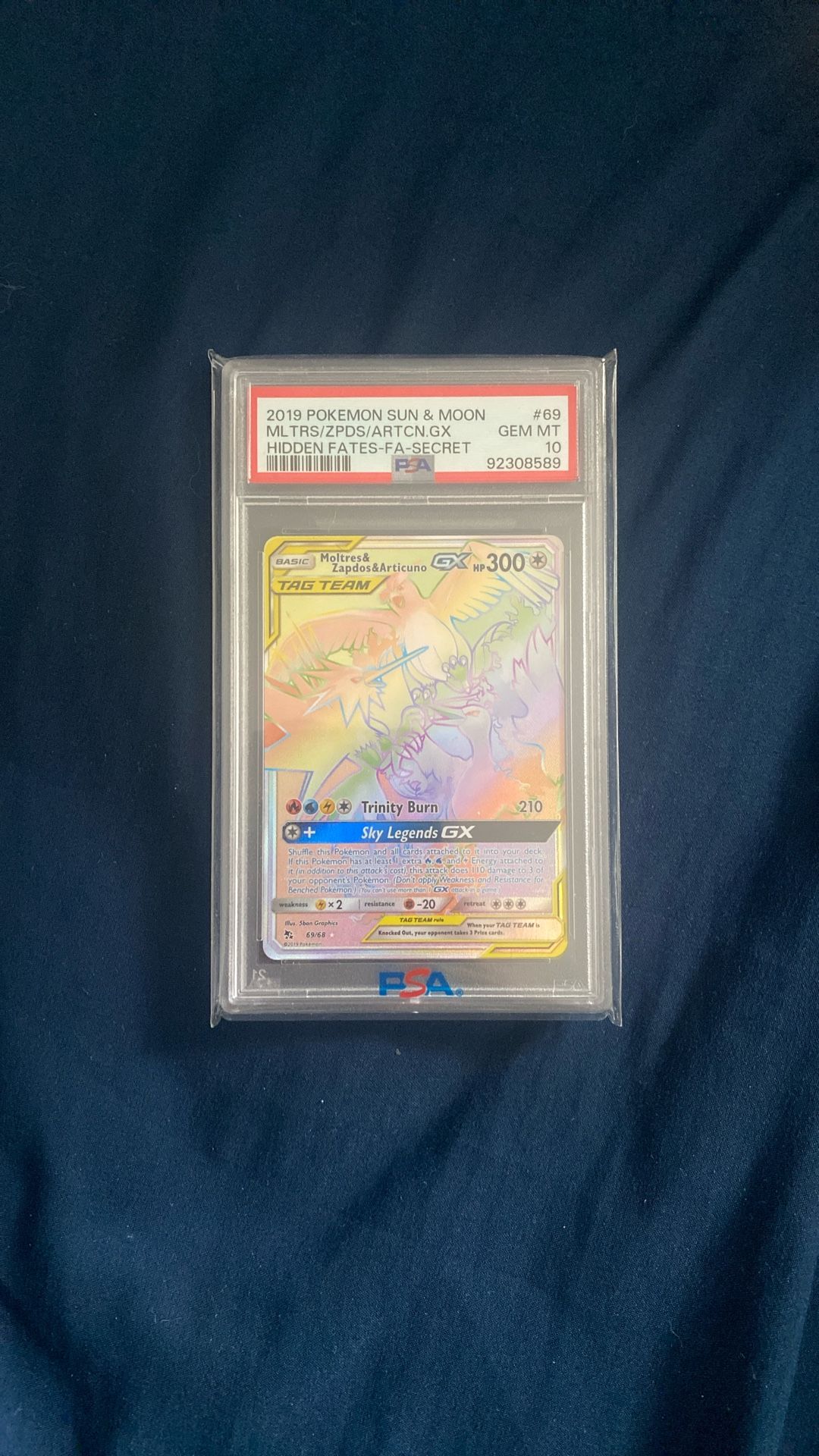 Pokémon sun and moon Moltres Zapdoes Articuno GX