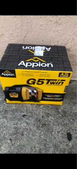 G5 Twin vacuum pump, HVAC