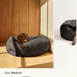 unhide floof donut dog bed 