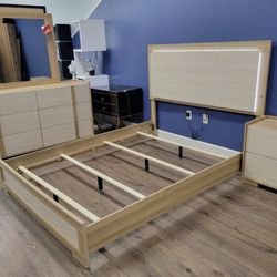 New 4pc Bedroom Set In Box Buy Now Pay Later $39 Down No Credit Needed 