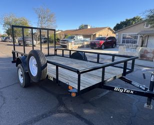 Big Tex Utility Trailer 77”x12