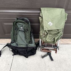 Vintage Hiking Backpacks