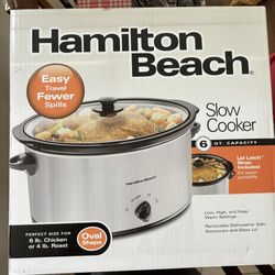 Hamilton Beach 6Qt Slow Cooker