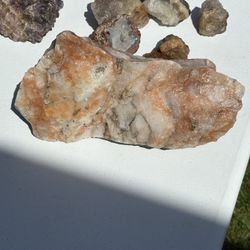 10lbs Red/orange Agate Quartz