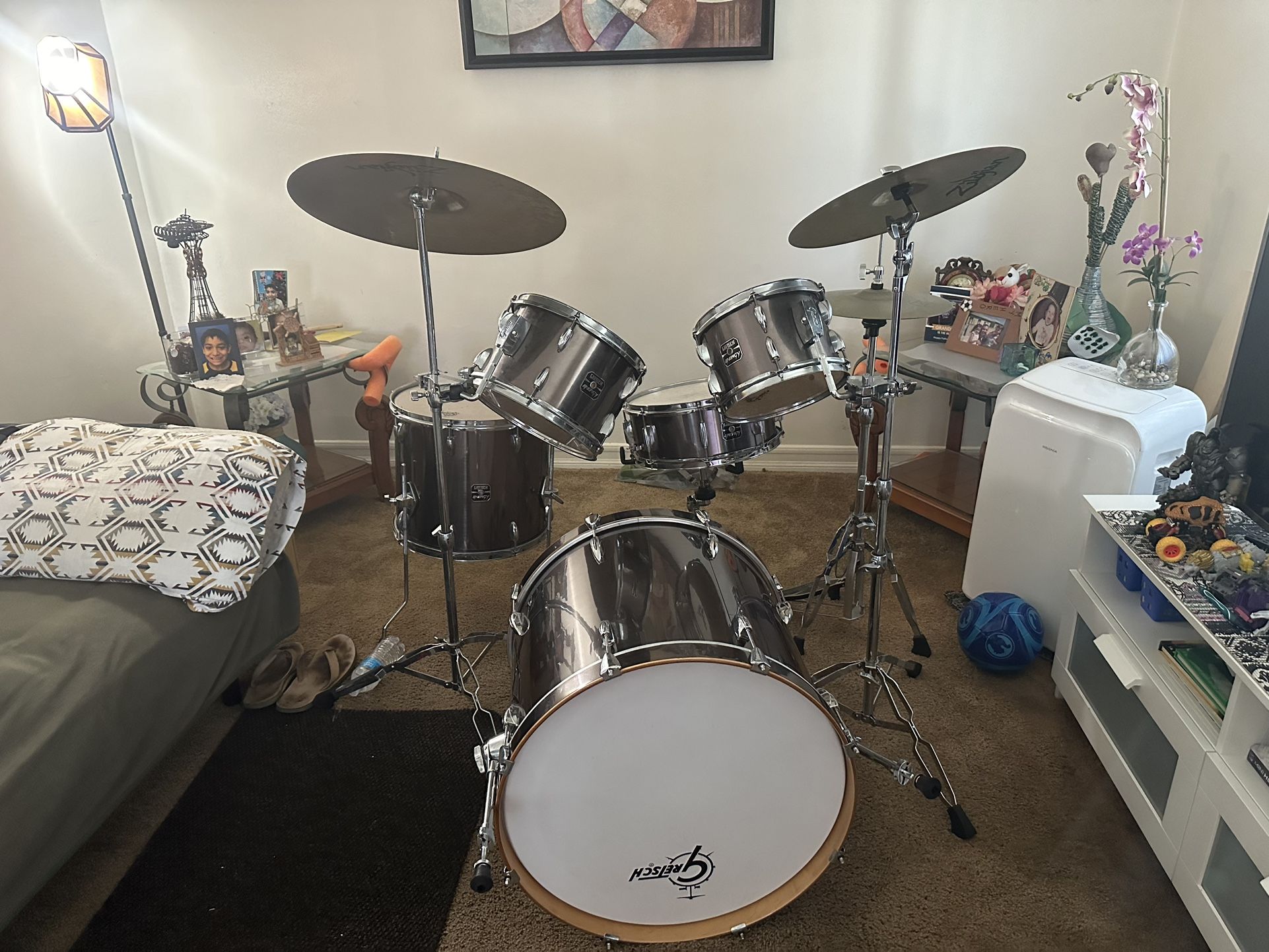 Gretsch Drum Set $400