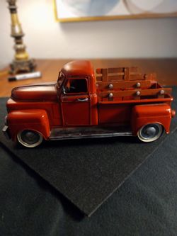 Diecast metal truck and painted made in USA