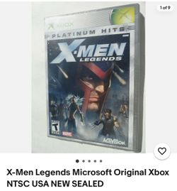 X-men Legends Brand New Never Open 