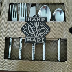 HandMade Flatware 20 Pieces 