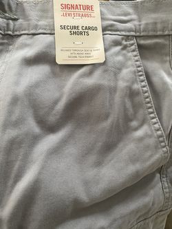 Signature by Levi Strauss & Co. Men's Secure Cargo Shorts