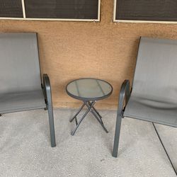 Three Piece Patio Furniture Set