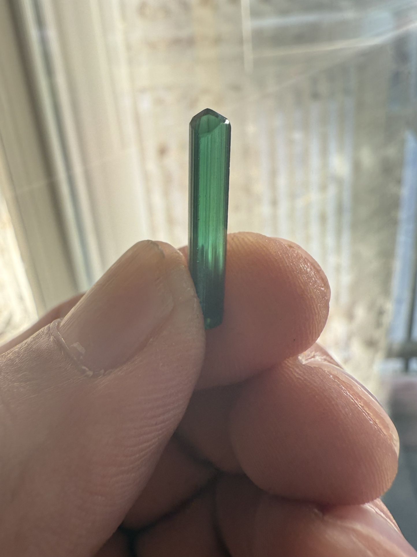 4.30 Carats top-quality rare green natural Tourmaline gemstone From Afghanistan