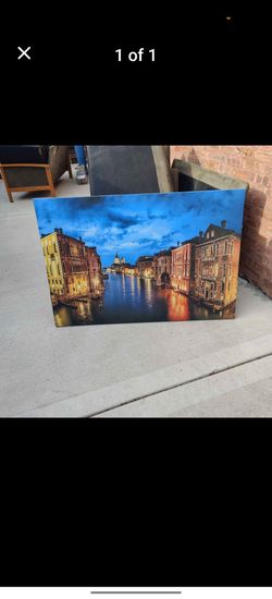 Canvas painting