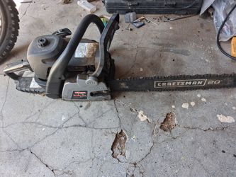 Craftsman 20"chainsaw