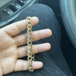 10k Cuban Bracelet 
