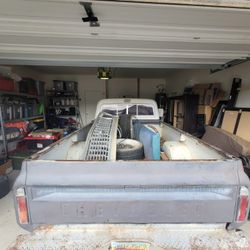 Chevy Longbed Truck 1972 Gray