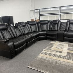 Black Sectional 