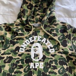 Bathing Ape Bape Undefeated Ape Hoodie