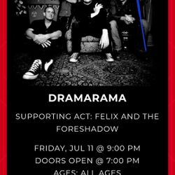 DramaRama Concert Tickets Stage Red