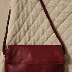 Red Leather Handbag
