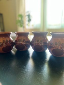 Set of Mexican mugs