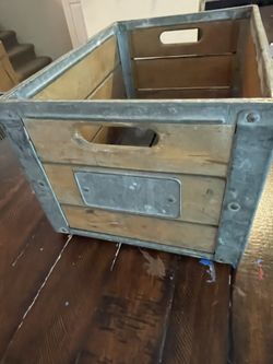 Old Lucerne Milk Crate
