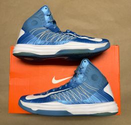 Nike Air Hyperdunk 2012 TB University Blue Mens size 11.5 Basketball shoes!