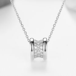 "925 Silver Plated Elegant Refine Dainty Necklace for Women, VP1058